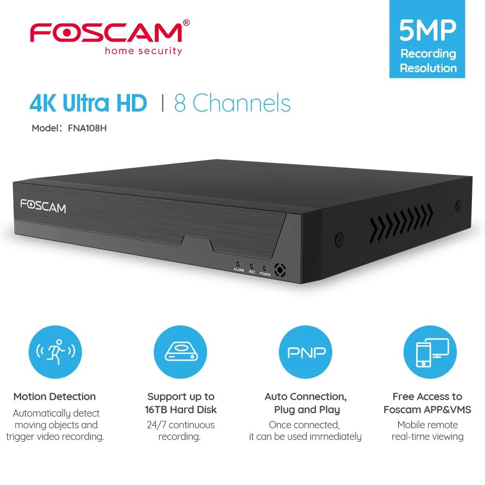 Foscam Ȩ  ī޶ ýۿ Ʈũ  , 4K, 8CH, 8MP, 4K, 5MP, 4MP HD, Foscam IP ī޶, NVRθ ۵